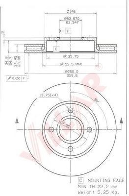 Disc frana
