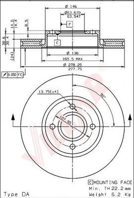 Disc frana