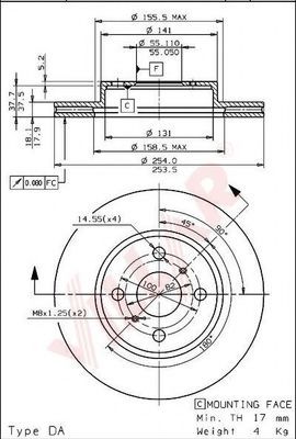 Disc frana