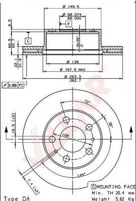 Disc frana