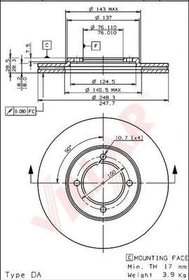 Disc frana