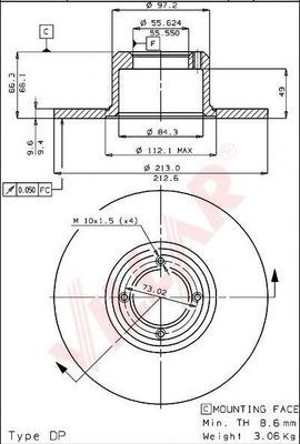 Disc frana