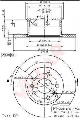 Disc frana