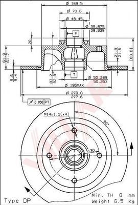 Disc frana