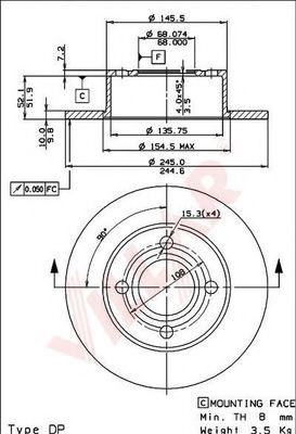Disc frana