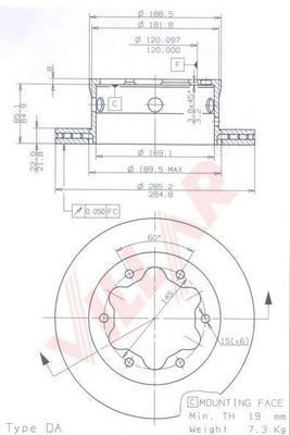 Disc frana