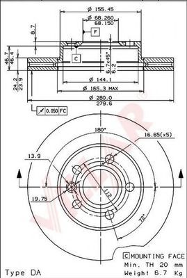 Disc frana