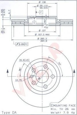 Disc frana