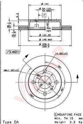 Disc frana
