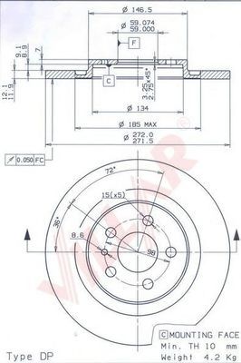 Disc frana