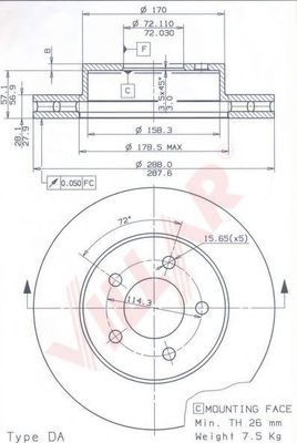 Disc frana
