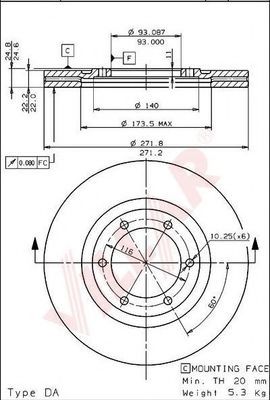 Disc frana