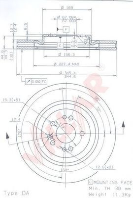 Disc frana