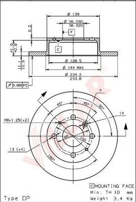 Disc frana