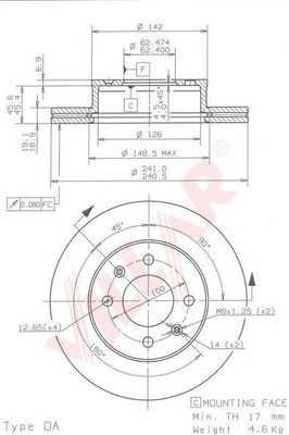 Disc frana