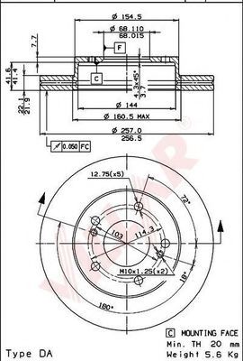 Disc frana