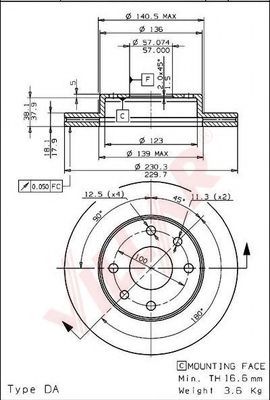 Disc frana