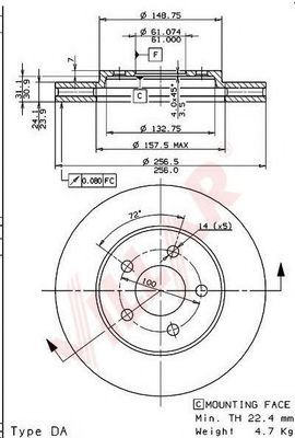 Disc frana