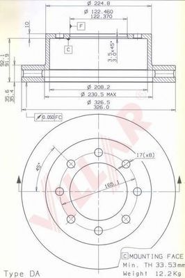 Disc frana