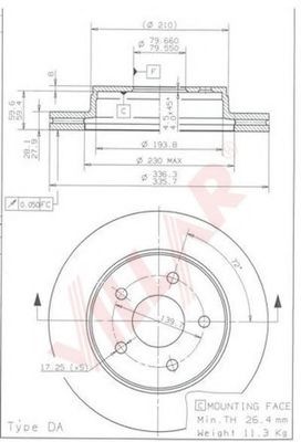 Disc frana