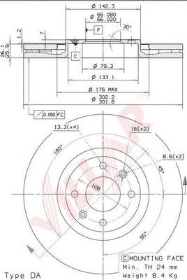 Disc frana