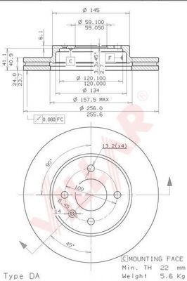 Disc frana