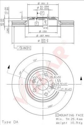 Disc frana