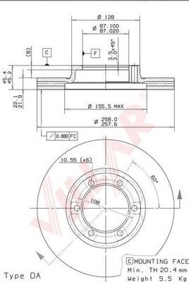 Disc frana