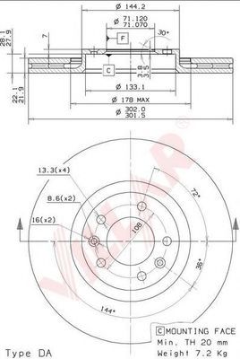Disc frana