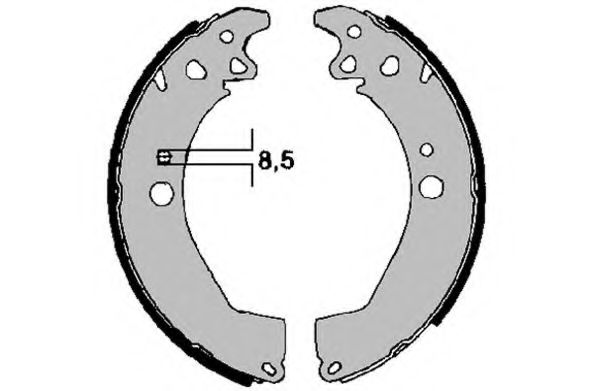 Set saboti frana