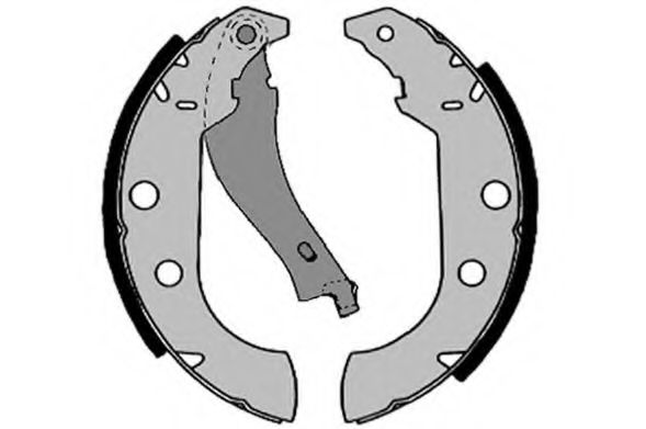 7086RP Set saboti frana, frana de mana RAICAM 