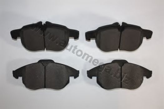 3016050282 set placute frana,frana disc AUTOMEGA 