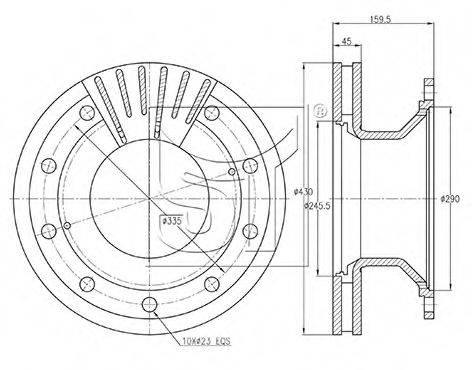 Disc frana