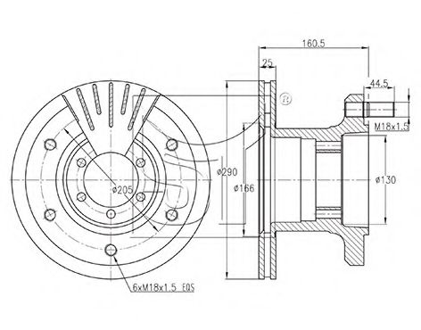 Disc frana