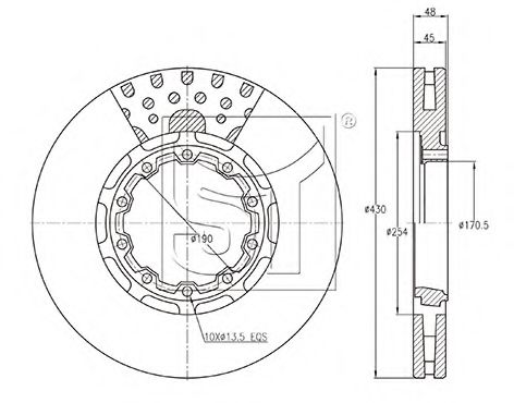 Disc frana