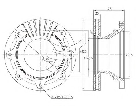 Disc frana