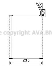 BWV476 evaporator,aer conditionat PRASCO 