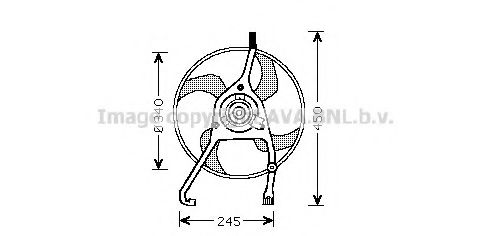Ventilator, radiator