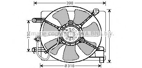 Ventilator, radiator