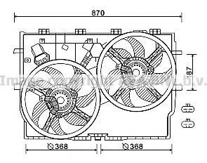 Ventilator, radiator