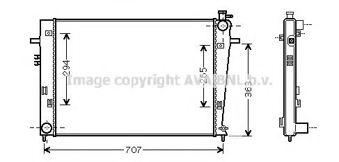 Radiator, racire motor