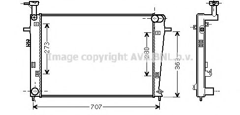 Radiator, racire motor