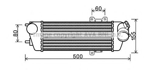 Intercooler, compresor