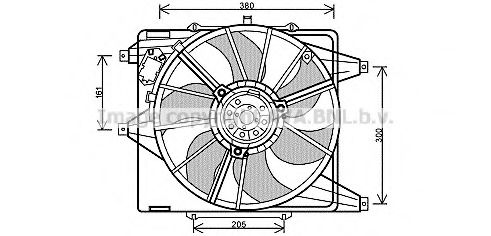 Ventilator, radiator