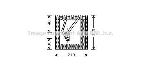VWV241 evaporator,aer conditionat PRASCO 