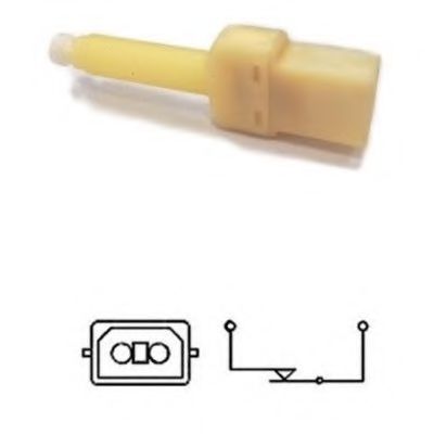 Comutator lumini frana