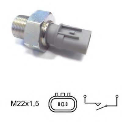 3600072 Comutator, lampa marsalier HOFFER 