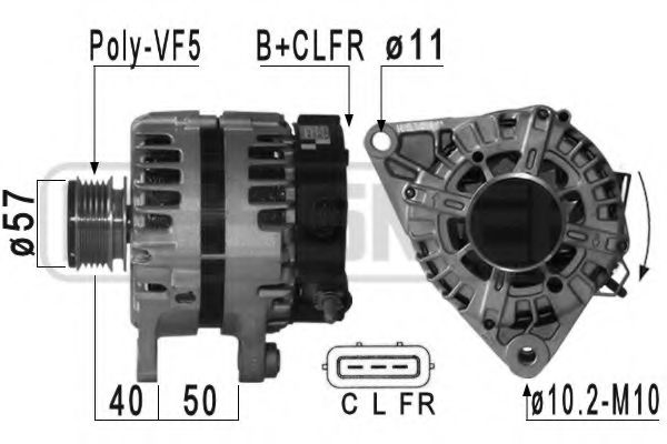 210942 Generator / Alternator MESSMER 