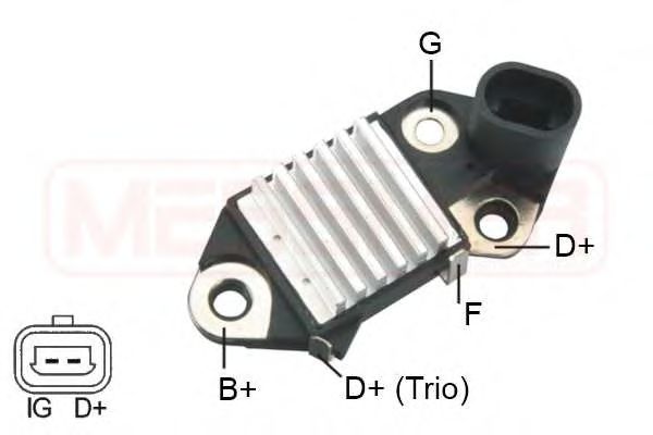215956 Regulator, alternator MESSMER 