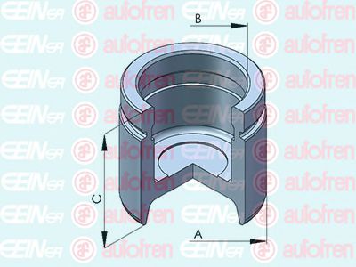 D025140 Piston, etrier frana AUTOFREN SEINSA 
